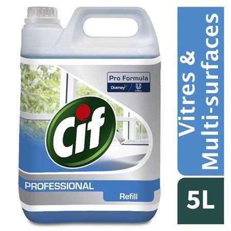 Image de Cif Professionnel Nettoyant Vitres et Multi-surfaces 5L