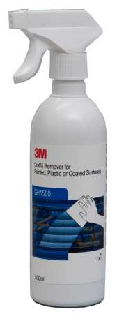 Image de Anti-Graffiti 3M Surfaces Peintes GR1500 Pulvé. 500ml