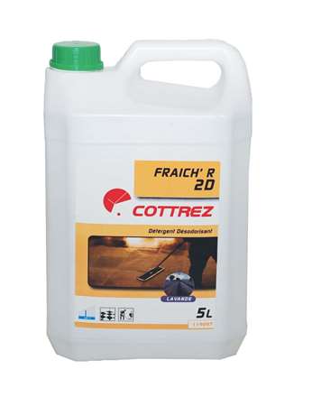 Cottrez Fraich ''R'' 2D Pamplemousse 5l Détergent Désodorisant