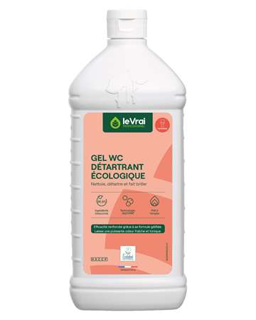 Image de Le Vrai Pro Gel Wc Détartrant 1l 'Ecolabel'