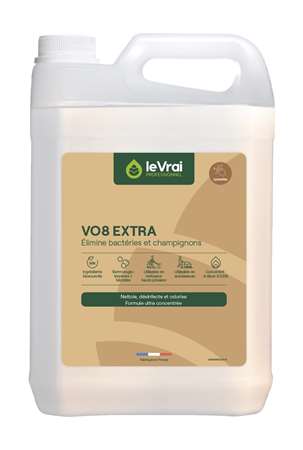 Image de Le Vrai Pro VO8 Nettoyant Désinf. Désodorisant VO 5L