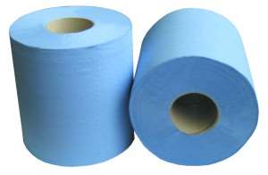 Image de Bobine bleue Lisse 450f 20x24 Dévidage central colis x 6