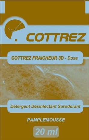 Cottrez Fraicheur  3D Pample. Ds 20ml Dét. Dés.Surodo  X250
