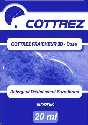 Cottrez Fraicheur 3D Nordik Ds 20ml Dét. Désinf. Surodo X250