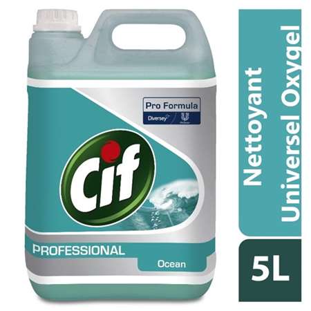 Image de Cif Professionnel Oxy-Gel Multi-usages 5L Parfum Océan
