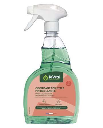 Image de Le Vrai Pro Odorisant Toilettes Pin des Lande Pistolet 750ml