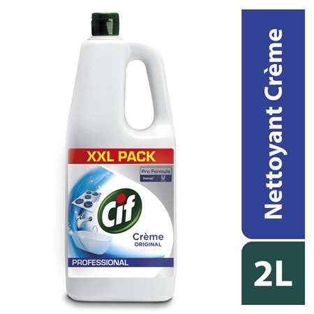 Image de Cif Prof. Crème Récurante 2l.'Cream' Nettoyant Surpuissant.