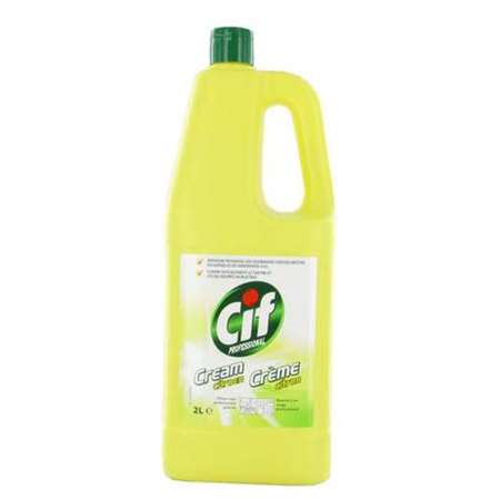 Image de Cif Prof. Crème Récurante 2l 'Citron' Nettoyant Surpuissant
