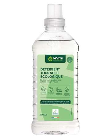 Image de Le Vrai Pro Détergent Neutre Tous sols 1l 'Ecolabel'