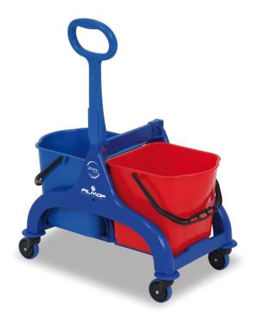 Chariot De lavage''Fred'' Duo 2X25l Polypro. Sans presse