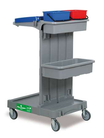 Image de Chariot De Ménage Polypro 'Alpha 1151' Complet