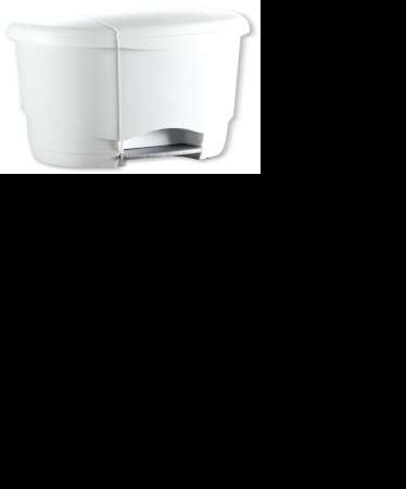 Image de Poubelle 4l à Pédale Plastique Blanc