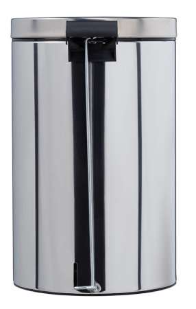 Image de Poubelle 20l à Pédale Métal Inox- /Seau Antibacterien