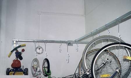 Image de Barre pour crochets à vélos 3.50m 0 4.50m
