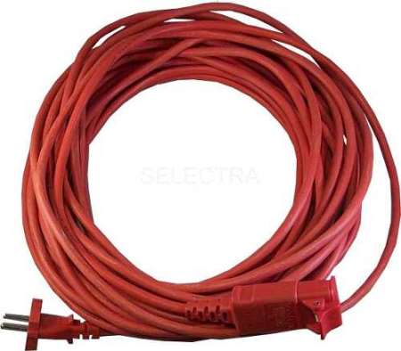 Image de Câble Nilfisk  alimentation 15m - Prise M/F GD5