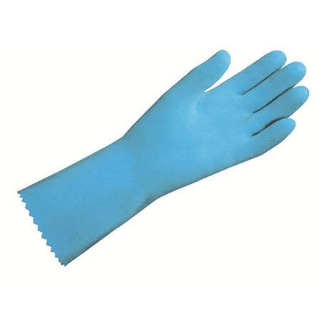 Image de Gant Latex-Jersey Bleu taille 8-8.5 - EN 374-388-407
