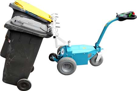 Tire 2 Poubelles Pour Jumbo Tractor