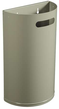 Image de Corbeille 40L Décrochable 'Arkea' Gris ciment (58400)