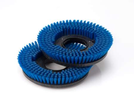 Image de Brosse Nylon Standard (Bleue) X 2 pour Autolaveuse I-Mop XL