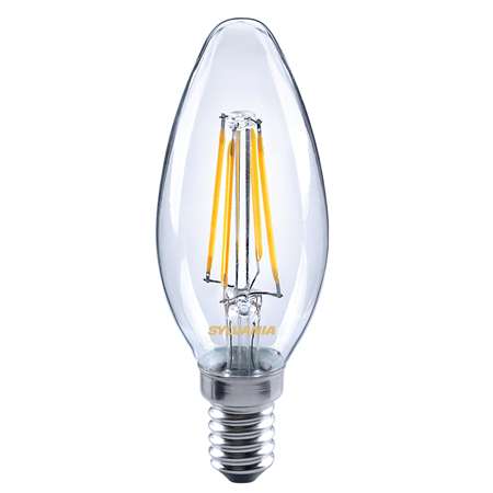 Image de Lampe LED ' Toledo Retro ' Flamme 420 lm E14