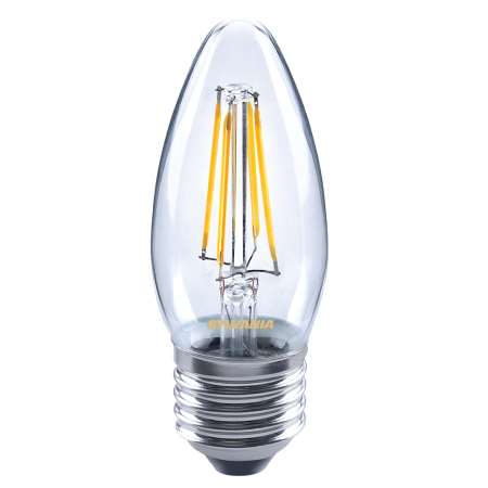 Image de Lampe LED ' Toledo Retro ' Flamme 420 lm E27