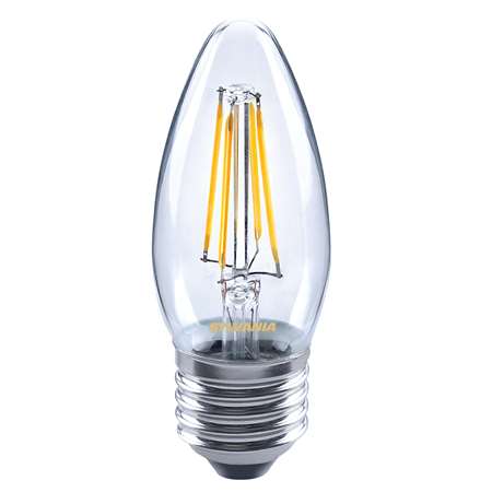 Image de Lampe LED ' Toledo Retro ' Flamme 420 lm E27