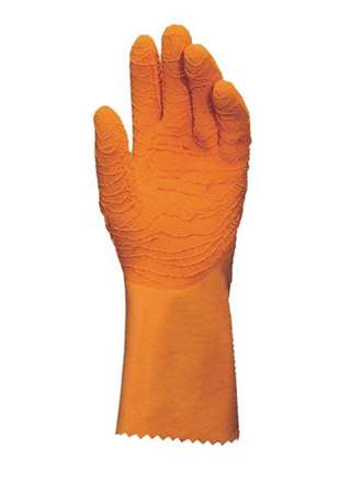 Image de Gant De Sécurité T8 Latex-Jersey Orange - EN 374-388 - 407
