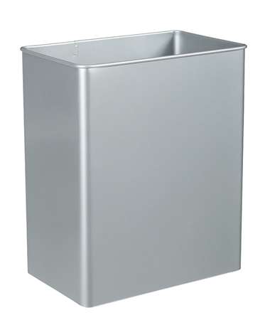 Image de Corbeille Pivotante 27L ' Tourny' Gris Métal