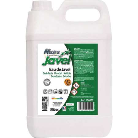 Image de Javel 5l 2,6% Chlore Actif