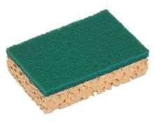 Image de Tampon Vert sur Eponge PM