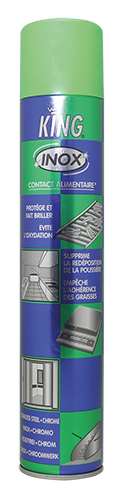 Image de Nettoyant King Inox aérosol de 500ml