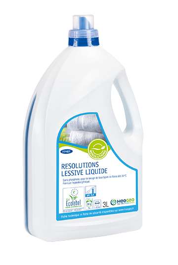 Resolutions Lessive Liquide Ultra-concentrée 3l ''Ecolabel''