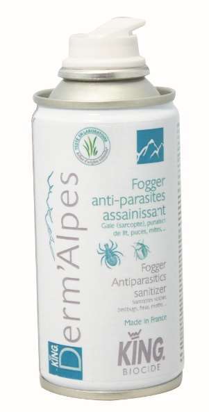 Image de Fogger Anti-Parasites King Derm'Alpes 'One Shot '100 ml
