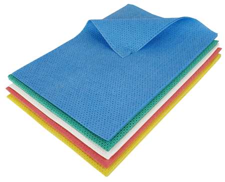 Image de Lavette ' BACTA+' Jaune Paquet x 25- 300X500 mm 80gr m²