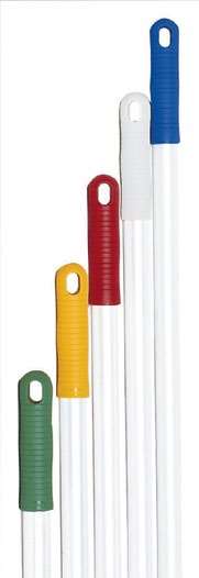 Image de Manche Fibre Verre 1,40m D25 fileté Embout Rouge