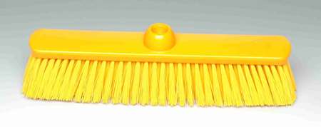 Image de Balai Polyester 38 cm Mi-Dur à vis Jaune