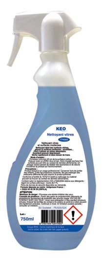 KEO Nettoyant Vitre 750ml Ecolabel