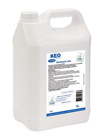 KEO Nettoyant Sols 5l Ecolabel 