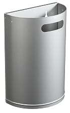 Image de Corbeille Décrochable 20l 'ARKEA' Gris Métal