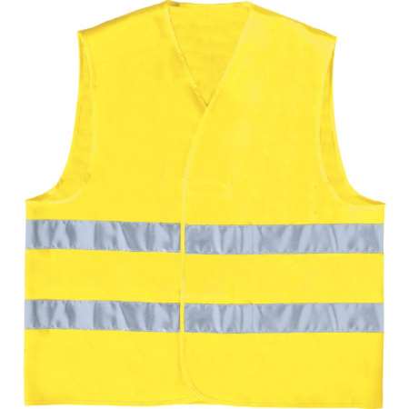Image de Gilet Hte Visibilité Poly. 2 Bandes Réfléchissantes EN471