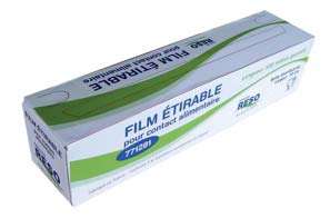 Film Etirable Alimt.300m x 300 mm Zip-Cut Bte Distributrice