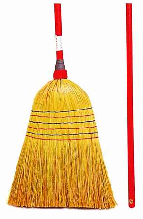 Image de Balai Paille de Riz 6  6 Fils  Poire Roulée