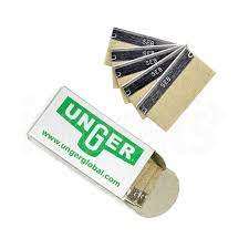 Image de Lame Grattoir de Sécurité Unger ErgoTec/Etui 10 lames de 4cm