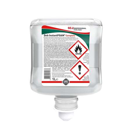 Image de Mousse hydroalcoolique DEB 'InstantFoam ' - Colis 6 X 1l