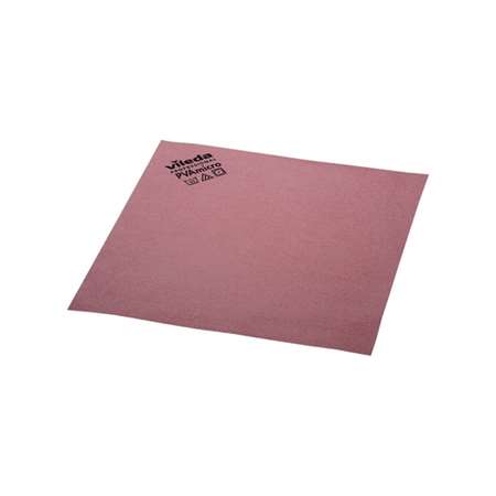 Image de Lavette NT Microfibre PVA Micro 38x35 Rouge X 5