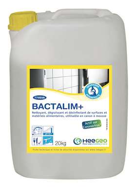 Bactalim + Néttoyant Dégraissant Bactéricide 20 kg