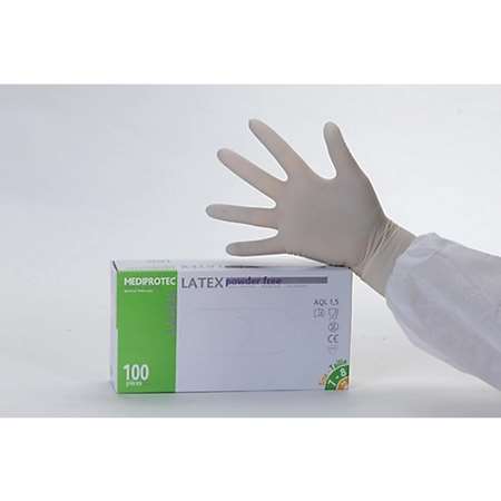 Image de Gants Latex Non Poudrés TM 7-8 Boite de 100