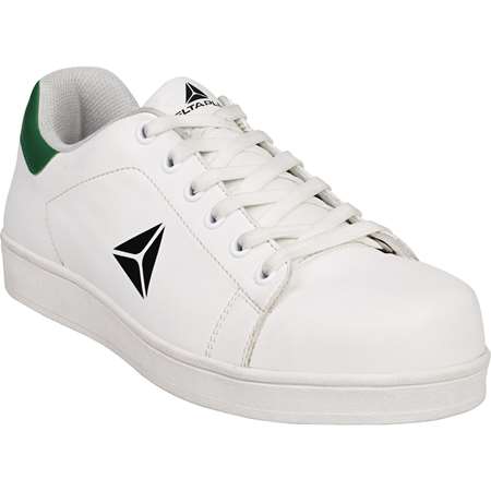 Image de Chaussure De Sécurité Basse Cuir Blanche P45 - S1P HRO SRC