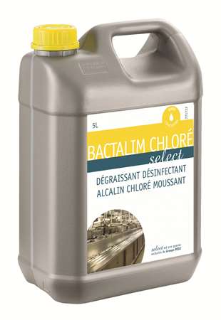Image de Bactalim Chloré 'Sélect' Deg .Désinf. Virucide 5l