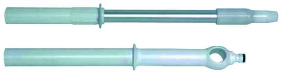 Image de Manche Telesc. Pour Passage d'Eau 1,70 à 2,80 M Blanc